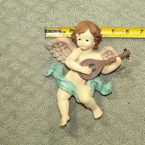 Pair of  7.5" Resin Angel Wall Hanging Decor - Picture 5 of 6